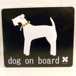 SALE50%OFF dog on board terrier