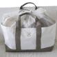 sale40%off living canvasbag XL white x gray