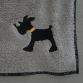 care f dog quick dry towel gray x black x gold