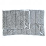 care dog quick dry mat gray x white x coast blue