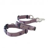 collar tape cross pink x purple