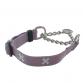 collar tape cross pink x white