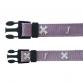 collar tape cross pink x white