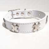 collar f  cross white