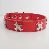collar f  cross red