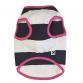 wear border tank top　navy x pink