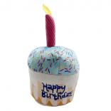 living dog toy cup cake happy birthday