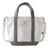 sale10%OFF living walking tote white x gray