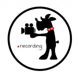 living f dog recording sticker
