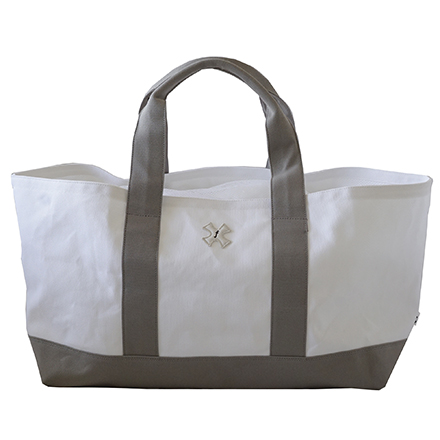 sale30%off living canvasbag XL white x gray