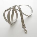 SALE50%OFF leash f cross leash gris blanc