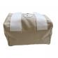living canvas micro tote bag wheat