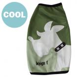 SALE20%OFF cool xcool f dog bicolor tank top khaki