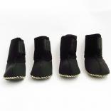 care dog boots 4set black