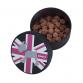 living f dog treats canister UK black