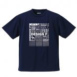 living design f logo T for mom & dad navy