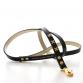 collar WILLA animal free collar + leash set black