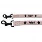 collar cotton collar leash set LILY pale pink