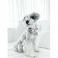 collar cotton collar leash set LILY pale pink
