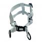 cotton harness leash set CROSS water x black
