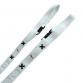 cotton collar leash set CROSS water x black