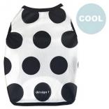 cool x cool 25℃ keep x teraherz tank top polka dot