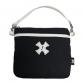 manner bag linenlike natural & black