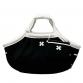manner bag linenlike natural & black