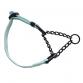 collar tape cross turquoise blue x white