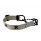 tape collar & leash set cross grayge x black　