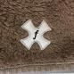 wear furry tank top beige (teddy brown)