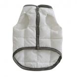 wear goose down inner vest white