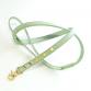 leash f gold cross suede leash