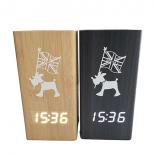 living wood stand clock UK