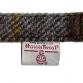 collar&leashset harris tweed green