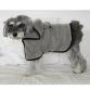 SALE10%OFF f dog quick dry bath robe gray x black