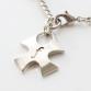 accessories ID cross titanium necklace(迷子札)