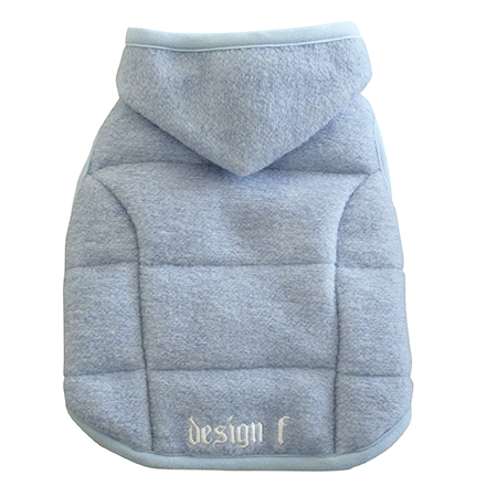 SALE10%OFF wear wool hood vest blue