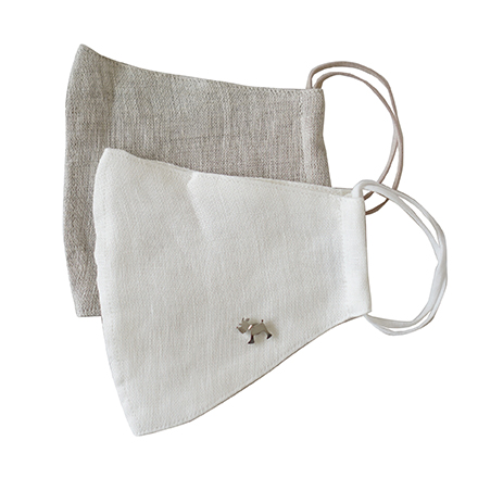 special SALE50%OFF linen mask with mask pierce
