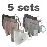 living linen mask set of 5