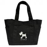 living f dog canvas pocket multi tote